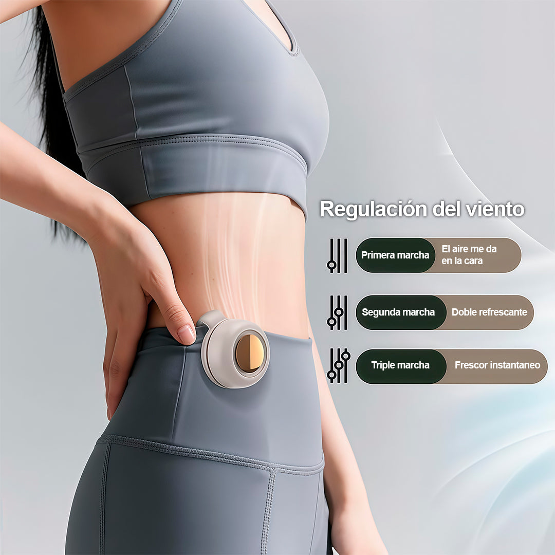 Mini ventilador con clip