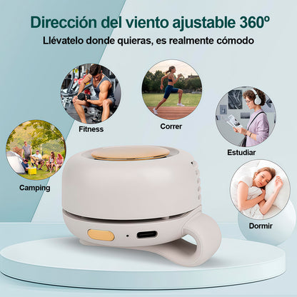 Mini ventilador con clip